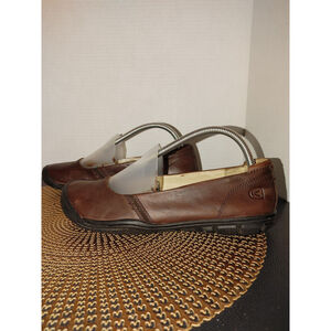 Keen Brown Leather Flats